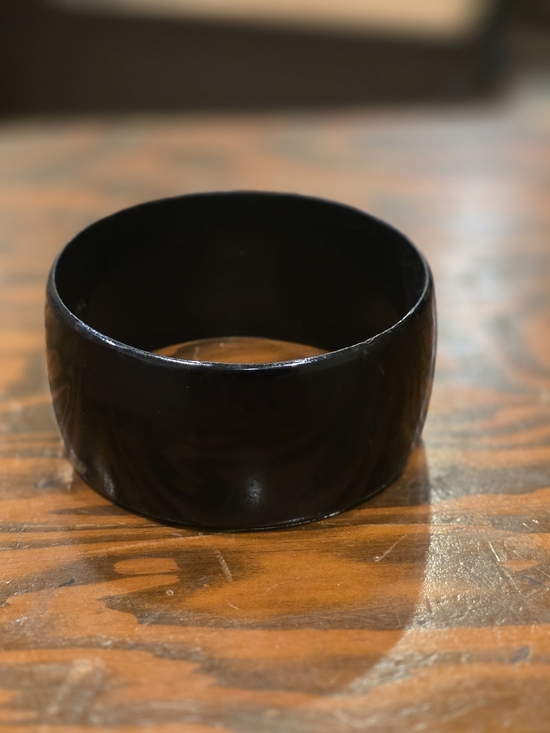 Jewelry - Black Wide Bangle Bracelet